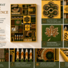 Embercut Studio 7-Layer 3D Nature Mosaic Wooden Wall Art – Forest & Folk Geometric Relief (500 x 355 mm)