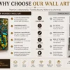 Why choose Embercut saxophone mandala wall art – features compared